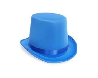 Dress Up Fabric Top Hat Blue