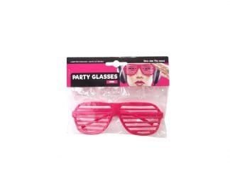 Dress Up Novelty Glasses Pink