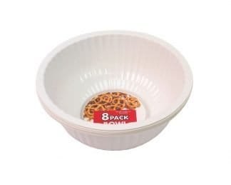 Party Bowl 17Cm Wht 8Pk