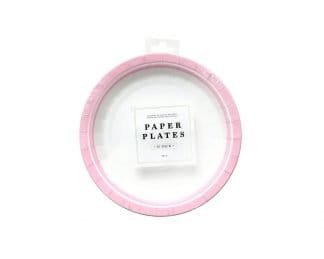 Party Plates 18Cm Pink 10Pk