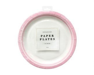 Party Plates 23Cm Pink 10Pk